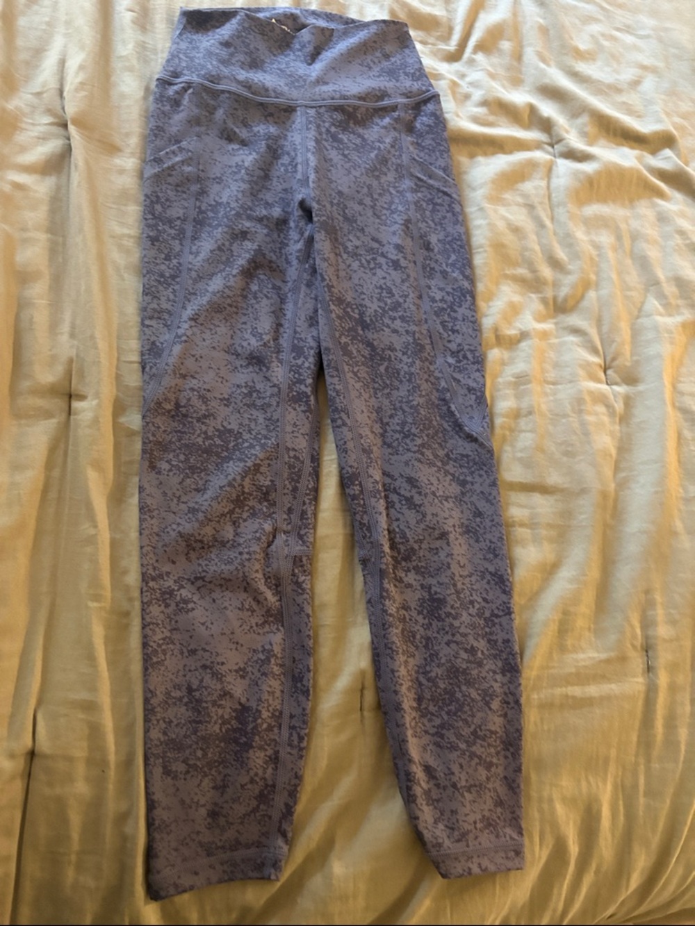 P'tula Lavender Heathered Leggings